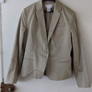 Calvin Klein khaki blazer